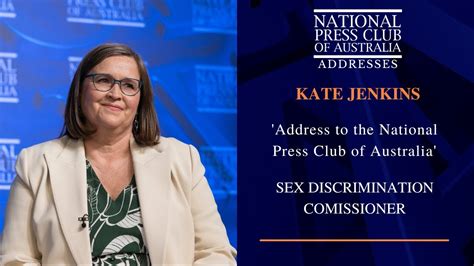 In Full Kate Jenkins Sex Discrimination Commissioner Addresses The