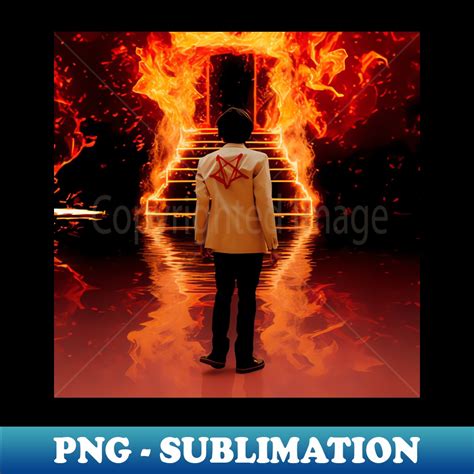 Visiting Hell Modern Sublimation PNG File Boost Your Suc Inspire