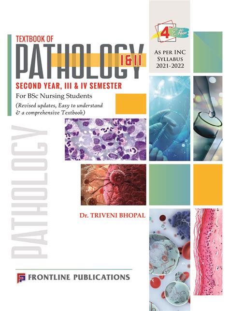 Textbook Of Pathology I And Ii For Bsc Nursing 2nd Year 3rd And 4th