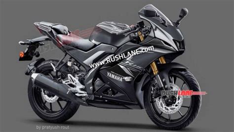 Yamaha R15m New Colour Options Render Red Black Motogp Edition