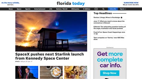 floridatoday.com website redesign: Photo galleries, videos load faster