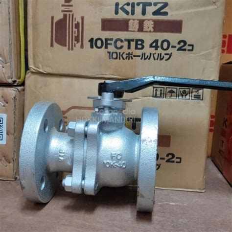 Jual Ball Valve Kitz Cast Iron Inch Jis K Dn Jakarta Utara