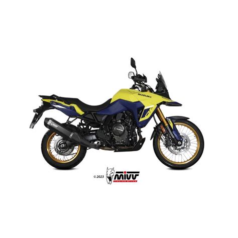 Silencieux Noir Suzuki V Strom 800 DE SE Speed Edge Mivv S 061 LRB