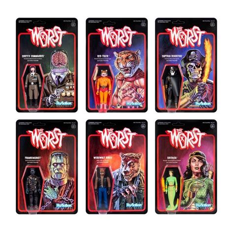 Super7 The Worst 375 Action Figures Wave 2