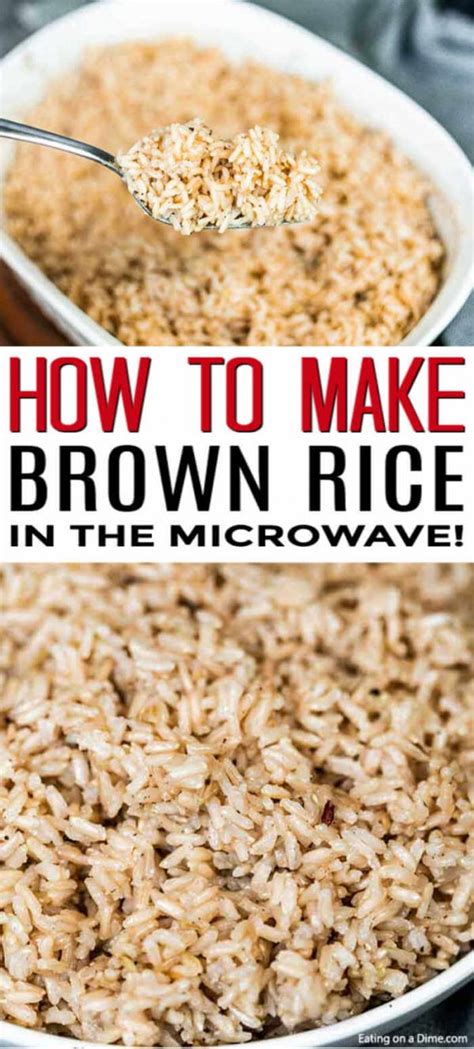 Microwave Brown Rice How To Make Rice In Microwave