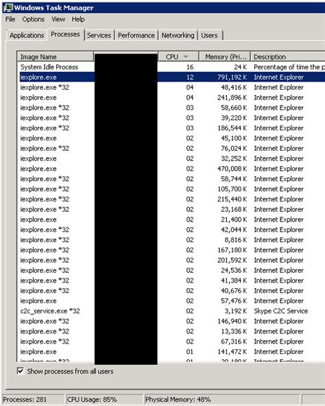 Vmware Esxi Iexplorer Exe High Cpu Ram Usage Server Fault