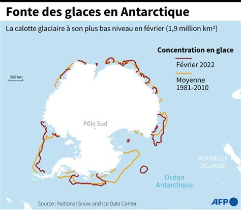 Une étude Confirme La Fonte Exceptionnelle De La Banquise Antarctique