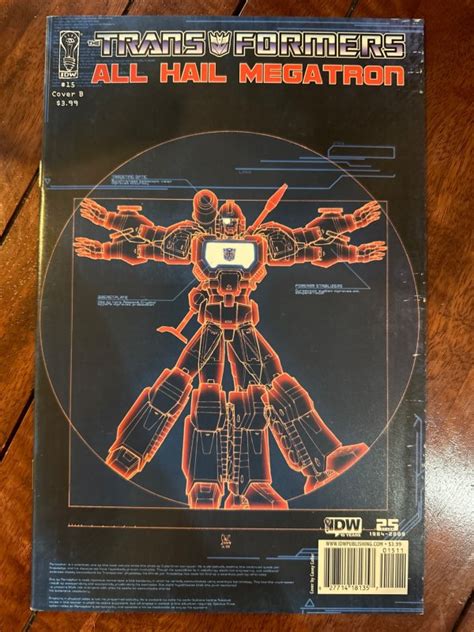 The Transformers All Hail Megatron Comic Books Modern