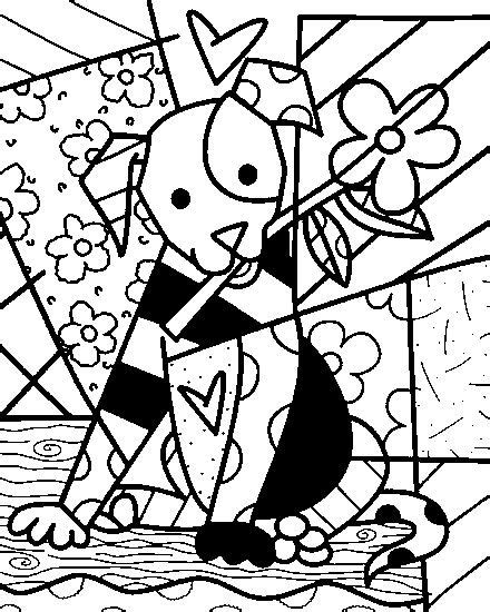 Romero Para Colorir Arte Pop Colouring Pages Coloring Books Britto