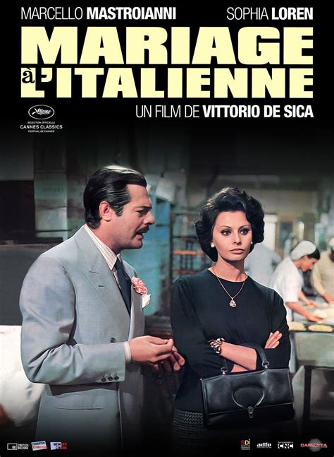 Mariage à Litalienne Film 1964 Allociné