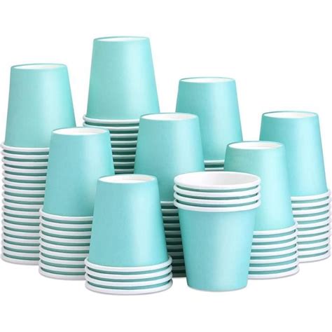 Lot De Gobelets En Carton Jetables De Ml Petits Bains De Bouche