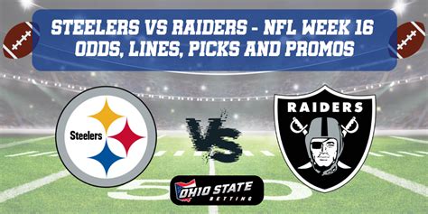 Pittsburgh Steelers Vs Las Vegas Raiders Nfl Week Predictions With