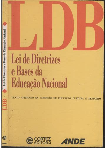 Sebo do Messias Livro LDB Lei de Diretrizes e Bases da Educação