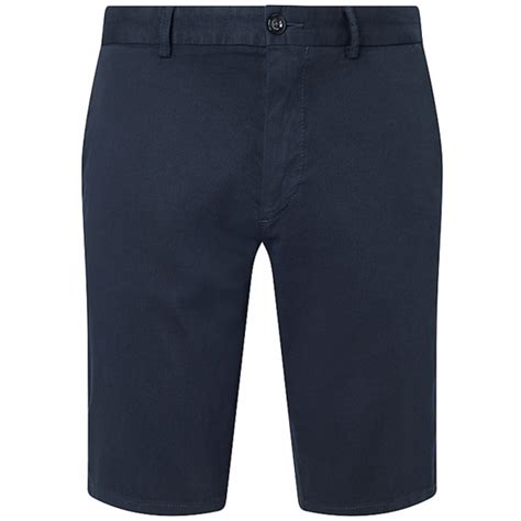 Hugo Boss Hugo Boss C Liem4 D Slim Fit Navy Blue Tailored Shorts