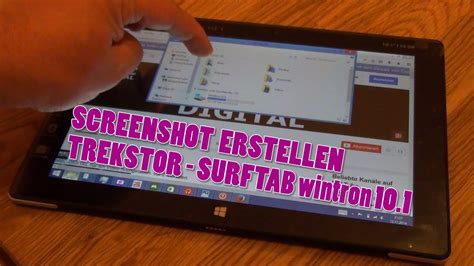 Screenshot Erstellen Mit TREKSTOR SURFTAB Wintron 10 1 YouTube