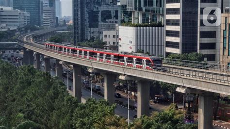 Tarif LRT Jabodebek Maksimal Rp 20 000 Mulai Hari Ini 1 Oktober 2023