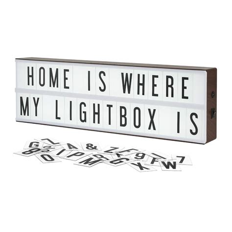 Buy My Cinema Lightbox The Vintage Edition Led Marquee Light Box With