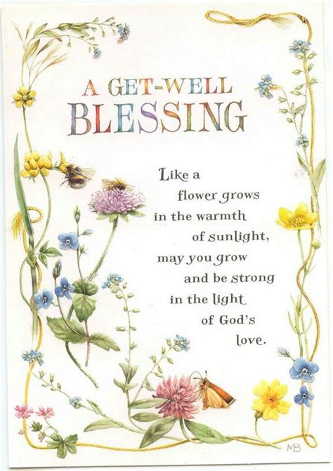 A Get Well Blessing Pictures Photos And Images For Facebook Tumblr