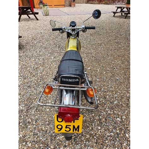 1973 Honda Ss50 49cc Registration Number Uxf 95m Not Recorded With