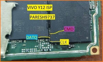 Vivo Y12 Emmc Isp Pinout Test Point Edl Mode 9008 Images Images