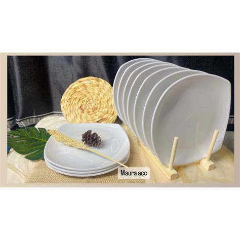 Jual PROMO PIRING CEPER MELAMIN 9 INCH MERK DINNER WARE DAN SINGA