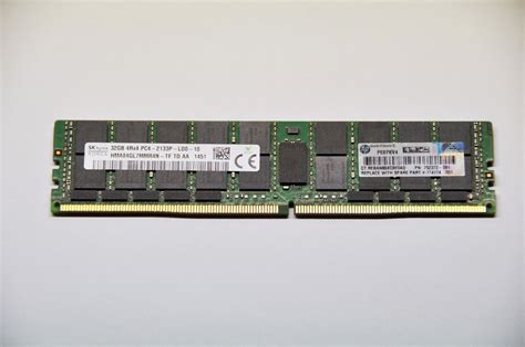 Used SK Hynix DDR4 32GB 2Rx4 PC4 2133P HMA84GL7MMR4N HP Part 752372