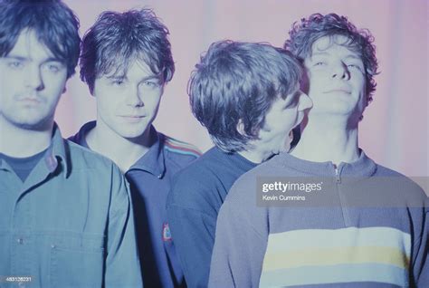 British indie rock band The Bluetones, with singer Mark Morriss,... News Photo - Getty Images