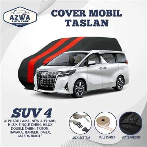 Jual Cover Body Mobil Taslan ALPHARD LAMA NEW ALPHARD HILUX DOUBLE