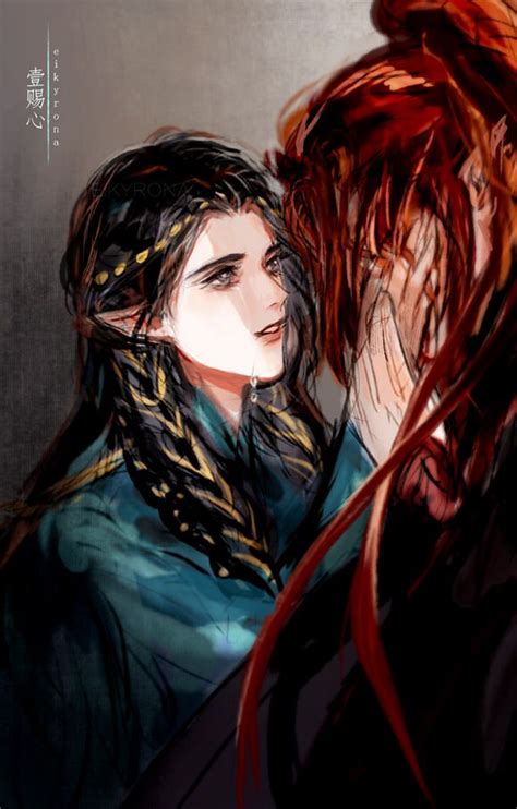 Maedhros Fingon By Luaen