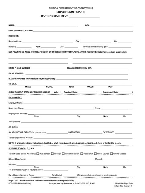 Manatee County Probation Monthly Report Online 2014 2025 Form Fill