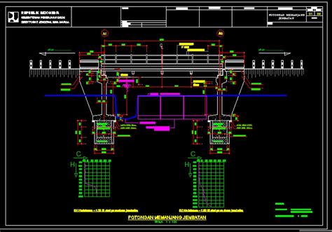 Gambar Jembatan Format Autocad Konsultan Teknik Sipil