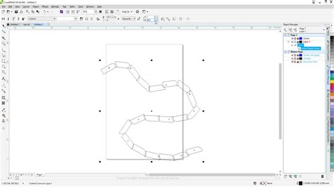 Dopasowanie Obiekt W Do Cie Ki Coreldraw Fit Object To Path Coreldraw