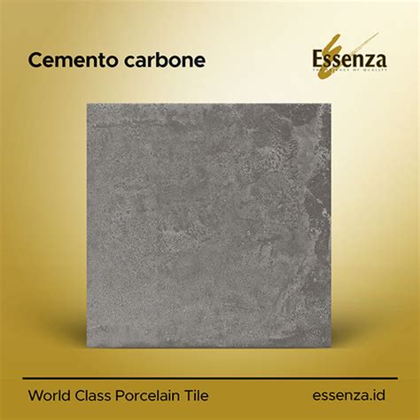 Jual ESSENZA GRANITE Cemento Carbone 60x60 Matte Jakarta