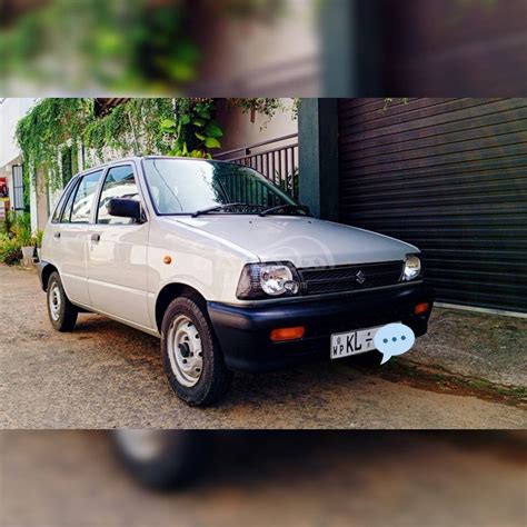 Suzuki Maruti 800 Used 2011 Petrol Negotiable Sri Lanka