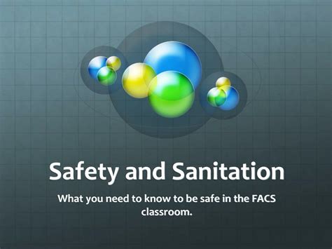 Ppt Safety And Sanitation Powerpoint Presentation Free Download Id