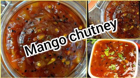 Mango Chutney 🥭 Raw Mango Chutney Kache Aam Ke Chutney 🥭 Mangochutney Mangochutneyrecipe