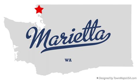 Map Of Marietta Wa Washington