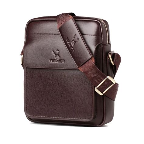 Mannen Tassen Pu Lederen Handtas Mode Mannen Toevallige Messenger Bag