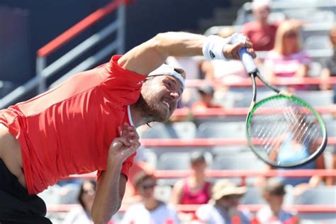 Lucas Pouille après sa victoire au premier tour à Cincinnati Un peu