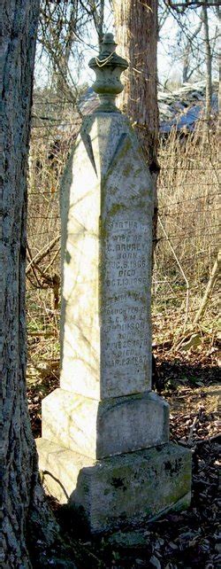 Martha Catherine Robinson Drury 1866 1886 Mémorial Find a Grave