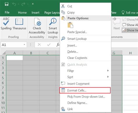 How To Lock Or Unlock All Specific Cells In Excel 2016 2013