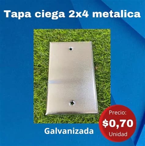 Tapa Ciega X Met Lica Mercadolibre