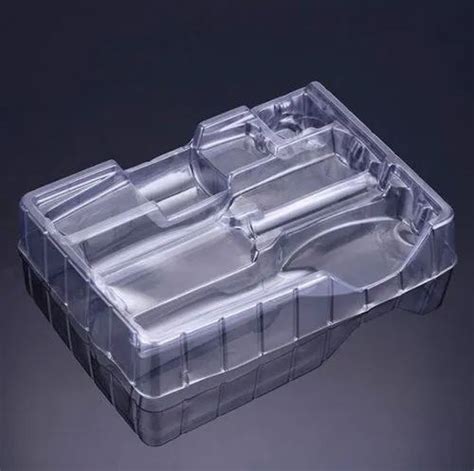 Transparent PVC Blister Packaging Tray Size Dimension 7x4 Inch At Rs