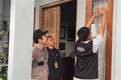 Coklit Selesai Bawaslu Temukan Rumah Tidak Ditempel Stiker Di Sapuran