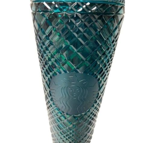 Starbucks Green Jeweled Tumbler Venti 24oz Christmas Holiday EBay