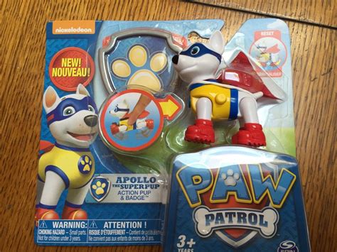 Nickelodeon Paw Patrol Apollo The Super Pup Action Pack Pup