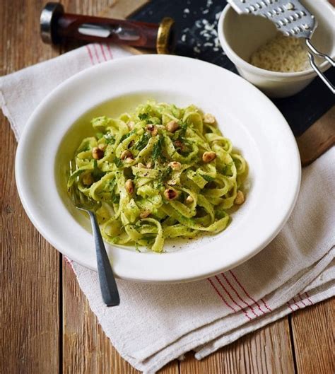 Pea Pesto Pasta Recipe Delicious Magazine