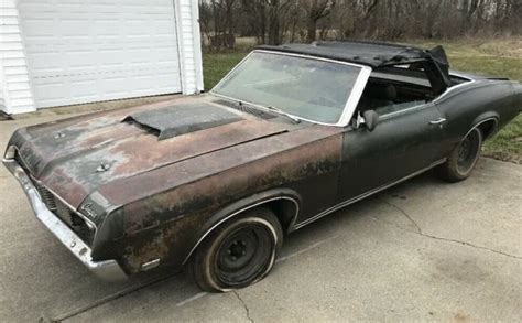 Cobra Jet Convertible 1969 Mercury Cougar XR7 Barn Finds