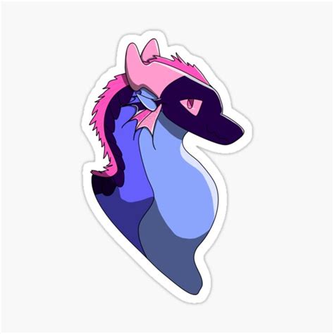 Omnisexual Pride Dragon Sticker By Nrdytfling Redbubble