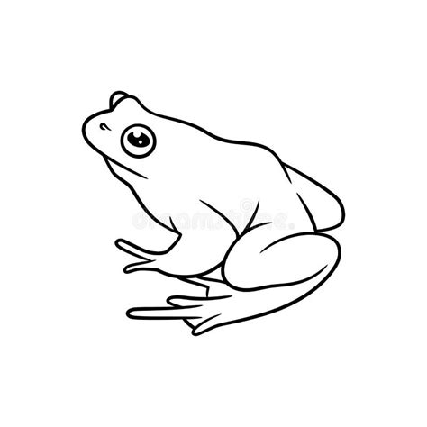 Frog Clip Art Black White Stock Illustrations – 514 Frog Clip Art Black ...